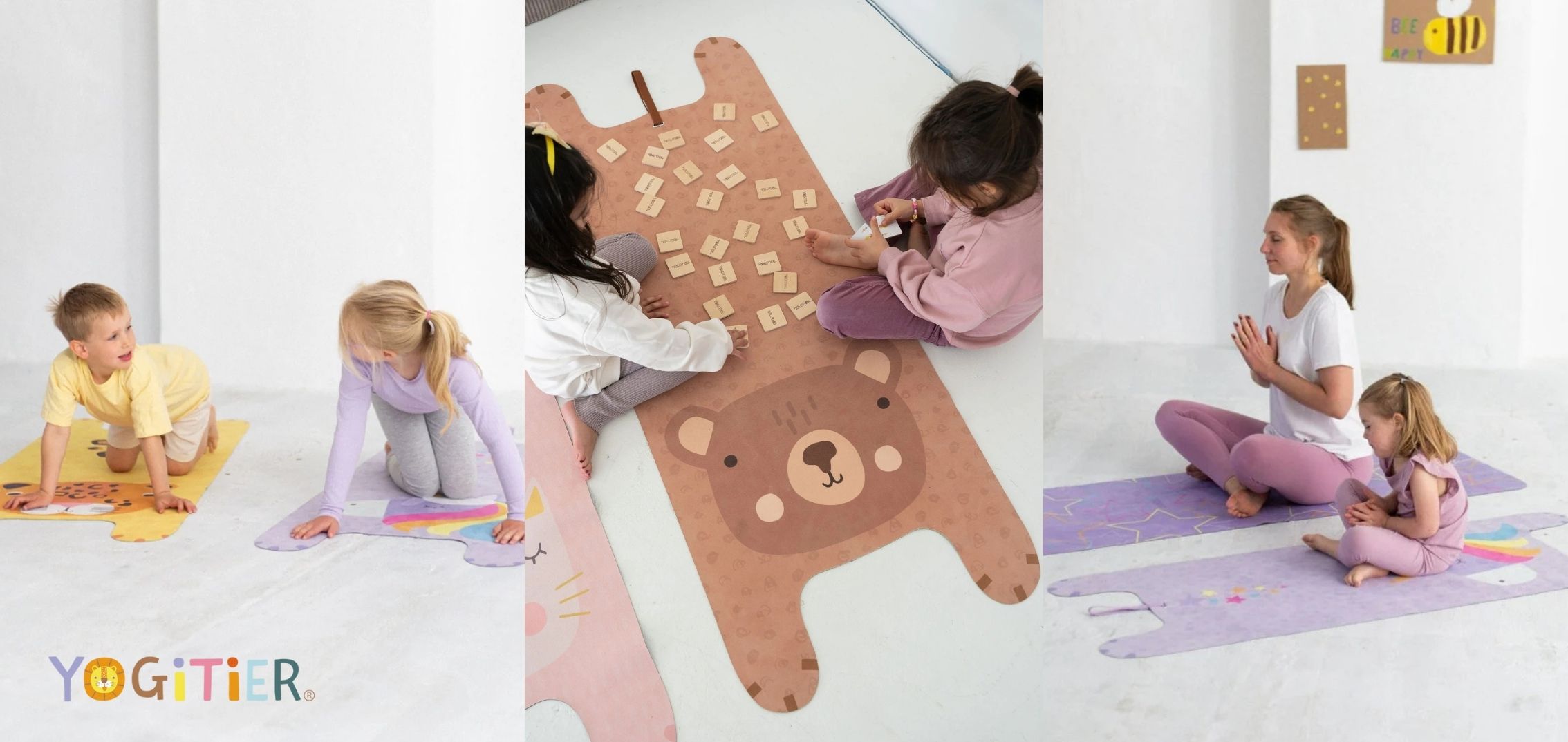 Dětská podložka na jógu Emmi jednorožec